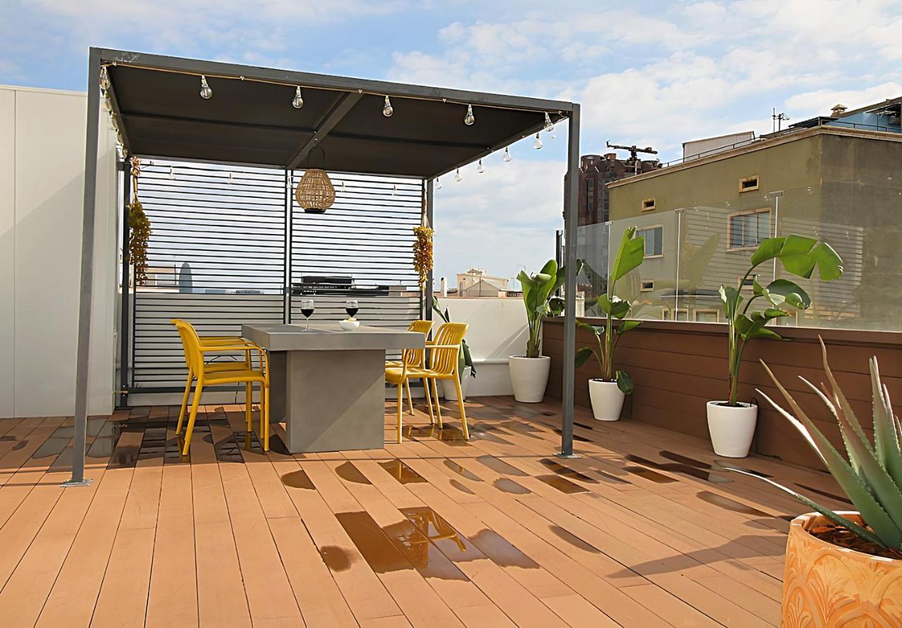 Incredible Penthouse With Jacuzzi In The Center, Unique In The Area Barcelona Exterior foto