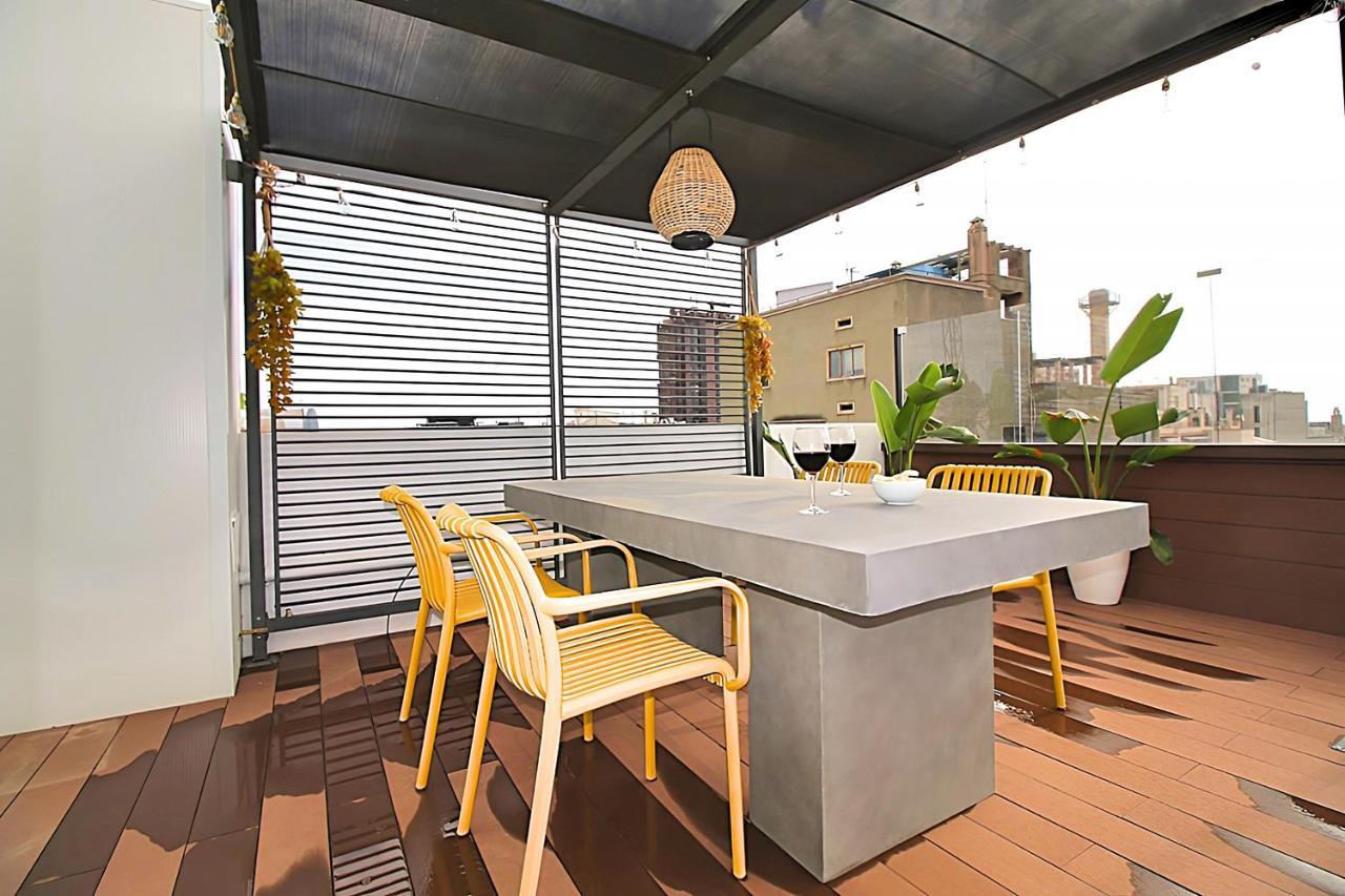 Incredible Penthouse With Jacuzzi In The Center, Unique In The Area Barcelona Exterior foto