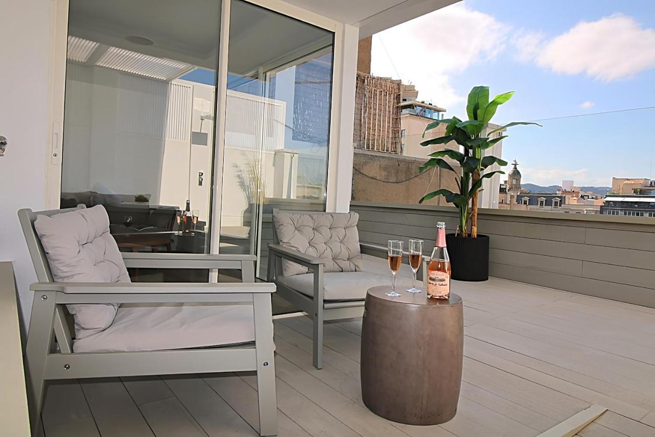 Incredible Penthouse With Jacuzzi In The Center, Unique In The Area Barcelona Exterior foto